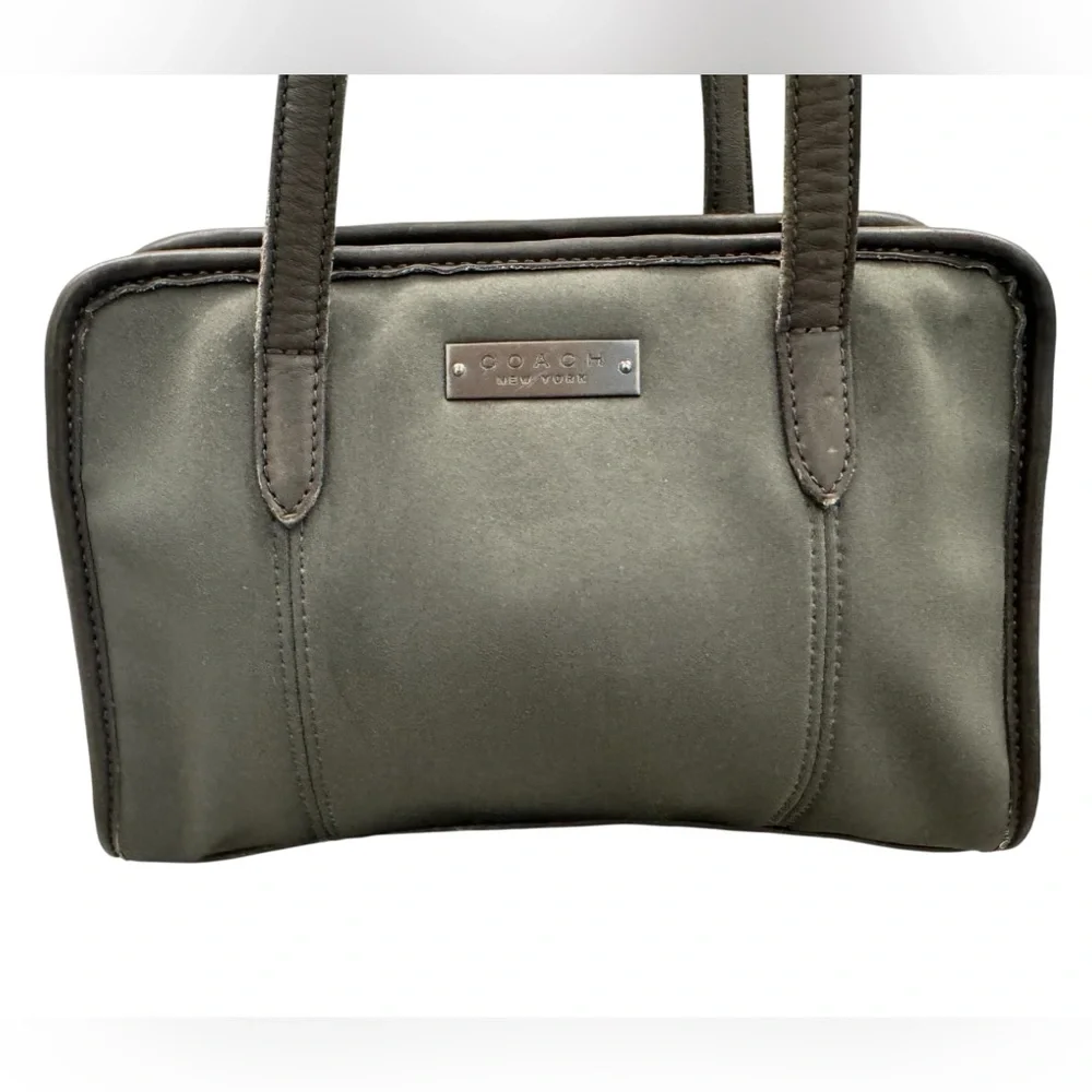 Vintage Y2K Coach Neoprene East West Shoulder Tote Bag